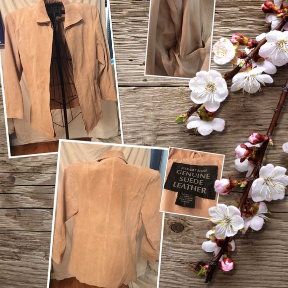 Bundle & Save‼️Vintage MAXAM Genuine Suede Jacket - Picture 2 of 5